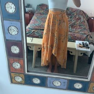 House of Harlow x Revolve Robin Skirt in Honey (S)